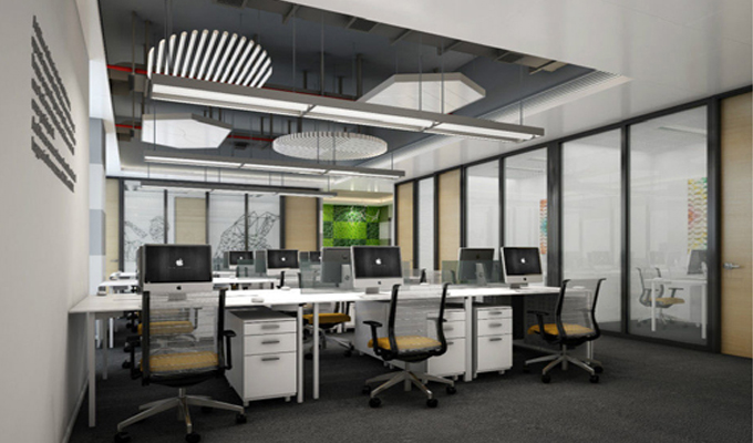 精裝辦公室裝修吊頂該如何安裝？