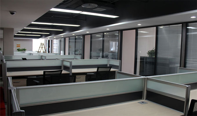 辦公室裝修中隔斷墻的形式有哪些？
