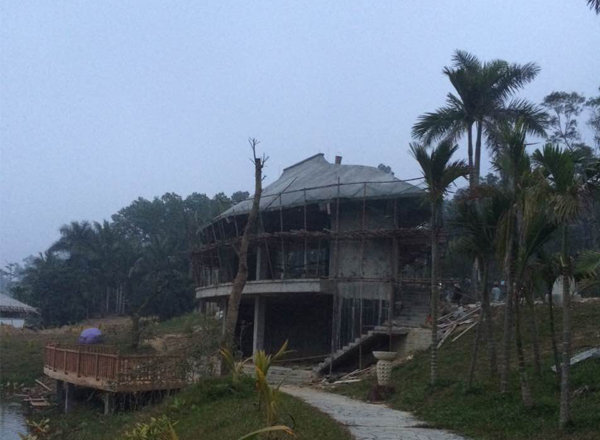 海南金源湖休閑度假養(yǎng)生中心室內(nèi)裝修施工實景圖